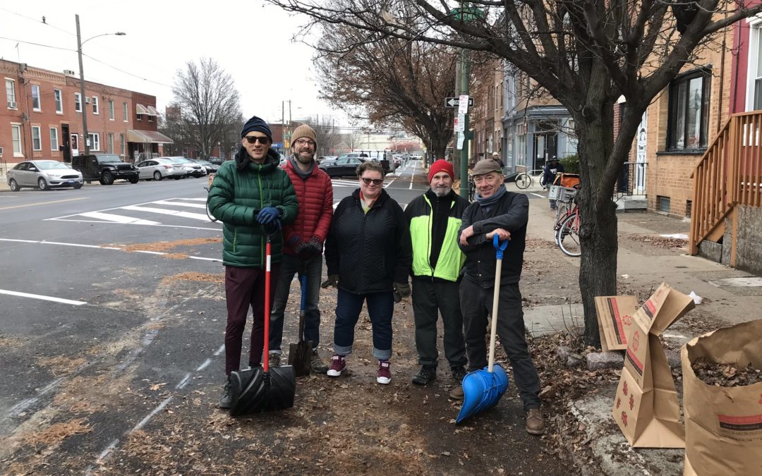 We Cleaned Up The 11th Street Bike Lane With Transport Cycles