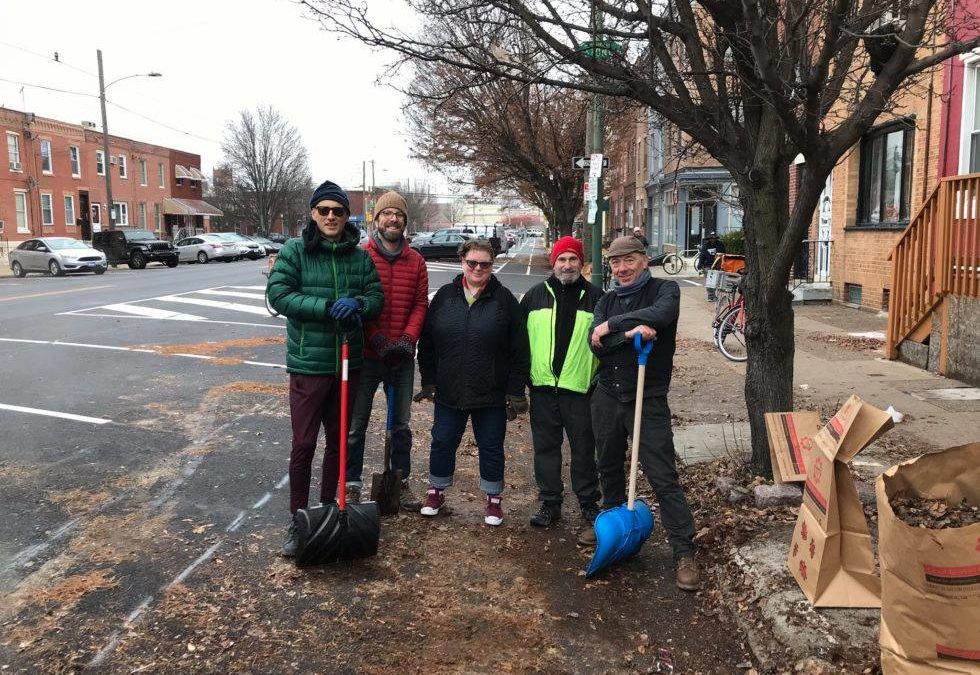 Pine Street Bike Lane Cleanup