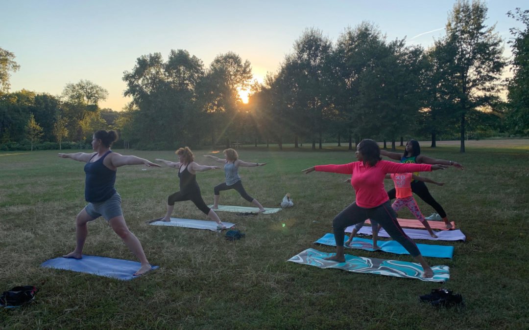 POSTPONED – Bike to Yoga at Gateway Park