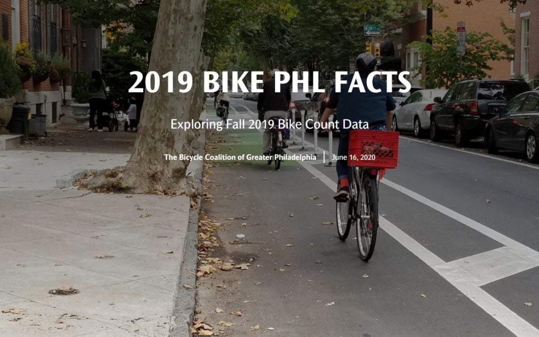 2019 Fall Bike Counts Show Bicycling Was Increasing Before Covid-19