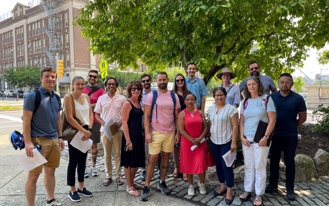 PA State Reps Visit Spring Garden Street Greenway