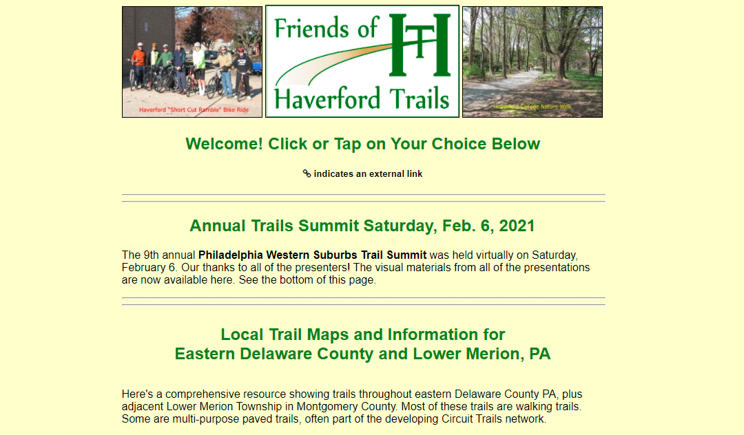 Watch the Philly Western Suburbs Trail Summit Presentations