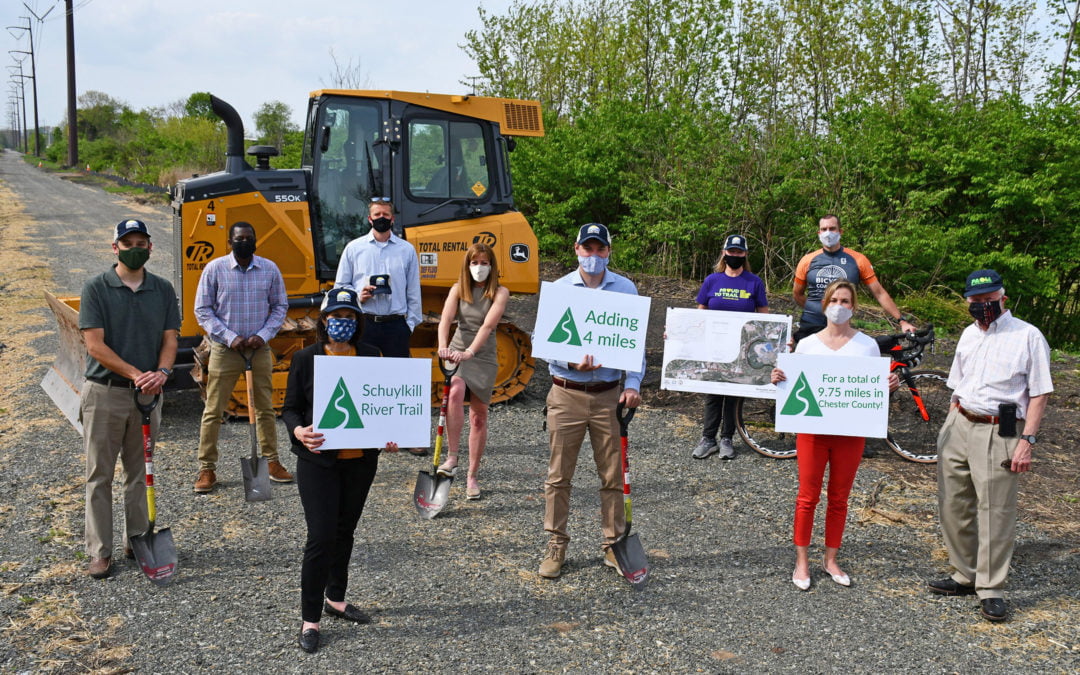 Chester County Breaks Ground on Schuylkill River Trail Extension