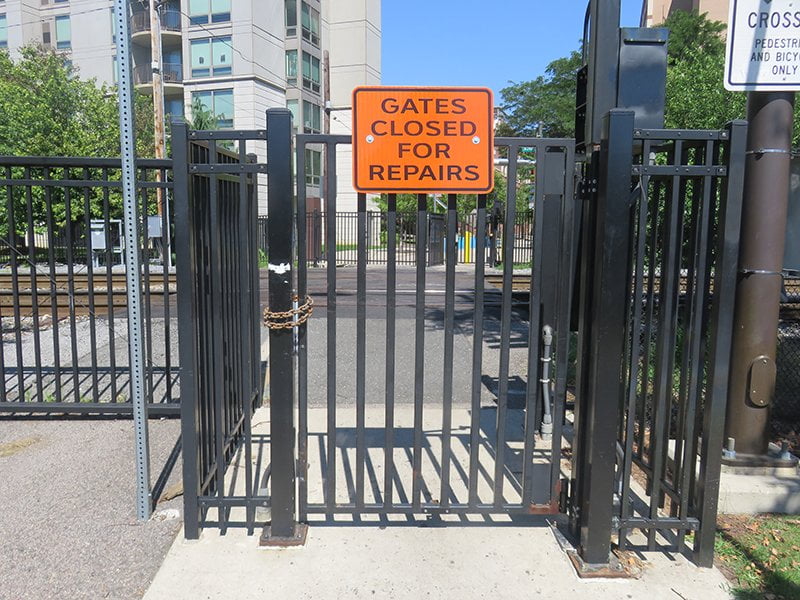 Race and Locust Street Gates Closed Until Later This Year