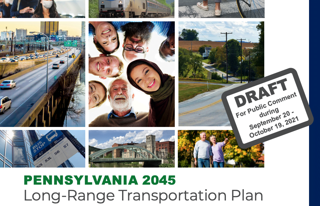 The PennDOT Long-Range Transportation Plan is up for Public Comment