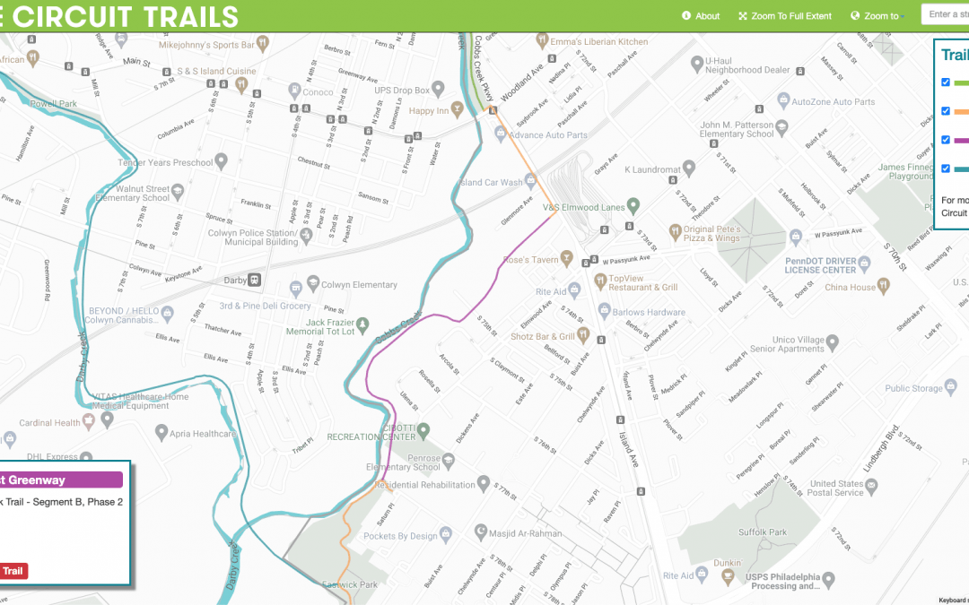 The Circuit Trails and Multimodal Projects Receive Grants from PA Act 13 Funds