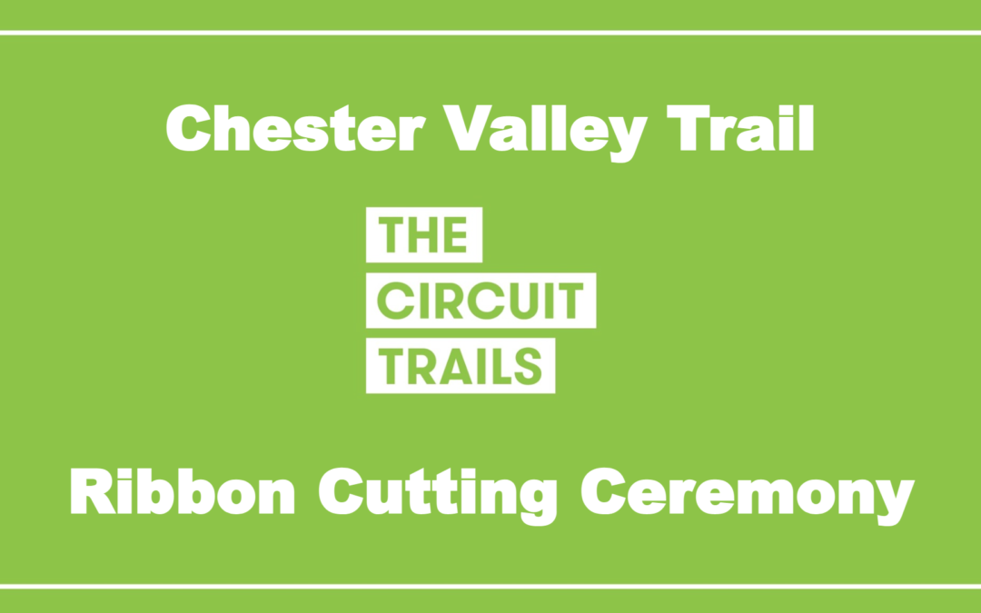 Chester Valley Trail Ribbon Cutting