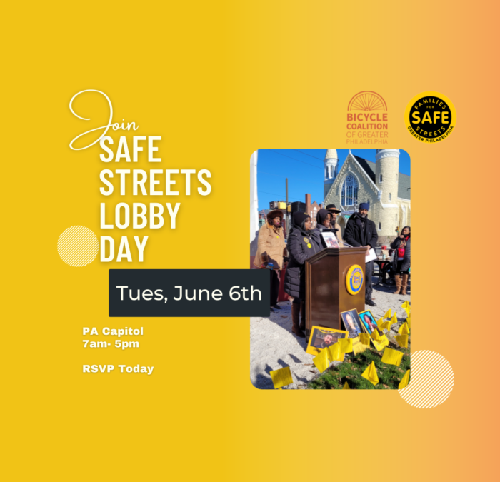Join us for the Safe Streets Harrisburg Lobby Day