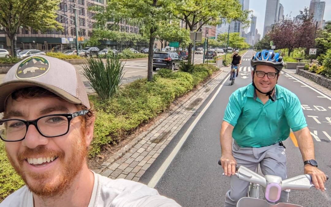 The Bicycle Coalition Tours NYC’s Best Bike Infrastructure