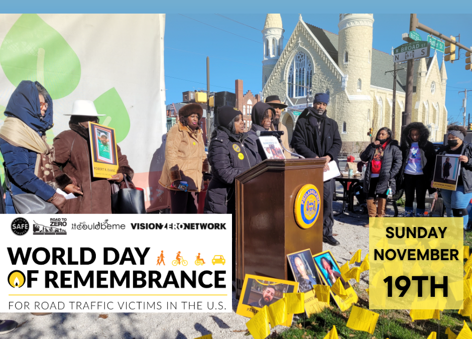World Day of Remembrance 2023- Safe Streets for People