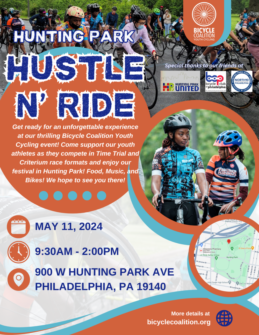 Hunting Park Hustle N Ride Bicycle Coalition Of Greater Philadelphia