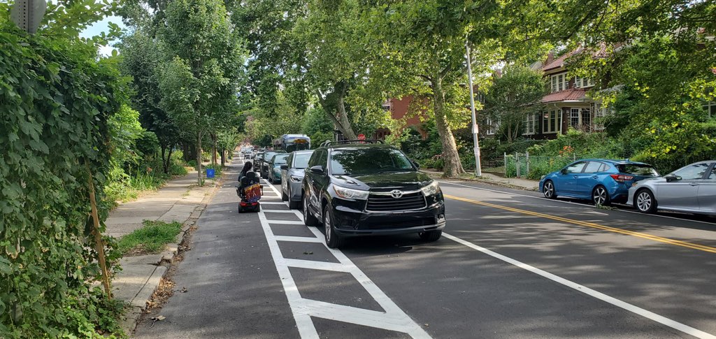 South 48th Street gets a protected bike lane!